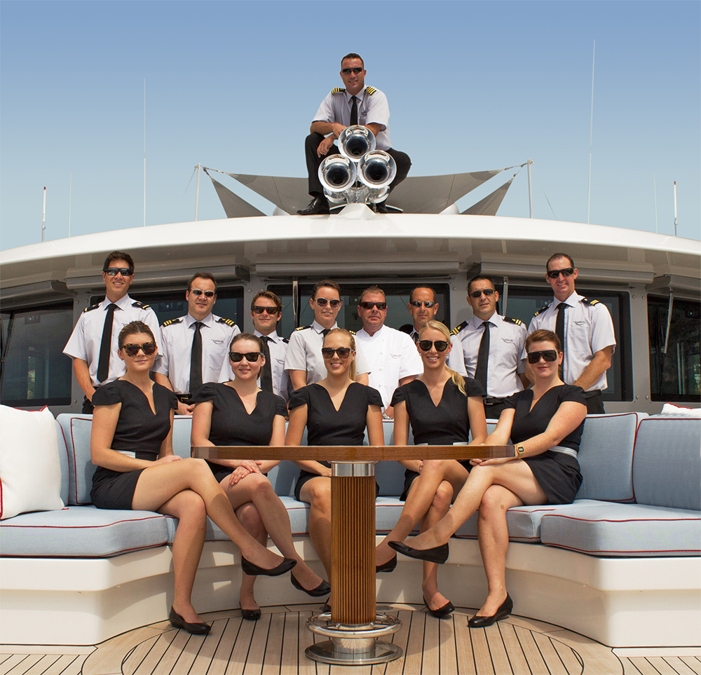 Interior Stewards & Stewardess In Private Luxury Yacht – F&B Service ...